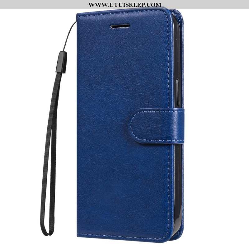 Etui Folio do Honor 90 z Łańcuch Gładka Sztuczna Skóra Z Paskiem